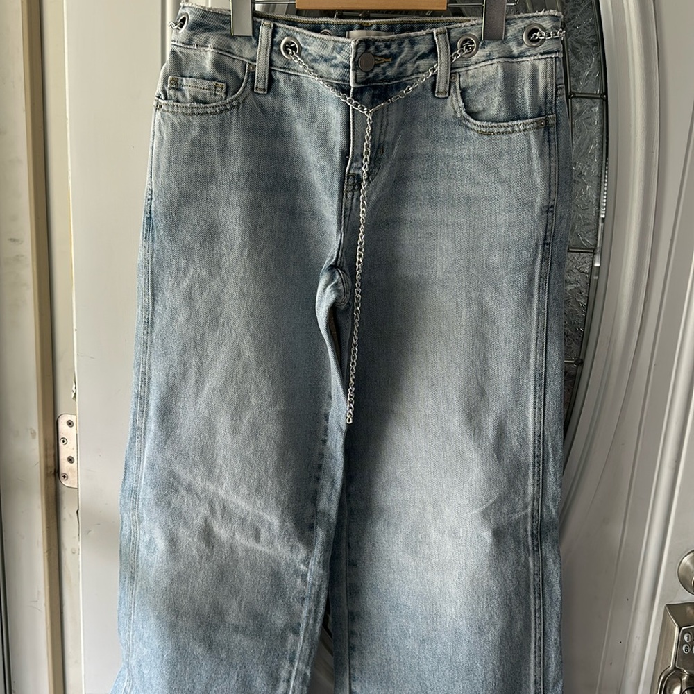 PacSun Light Blue Flare & Wide Leg Jeans